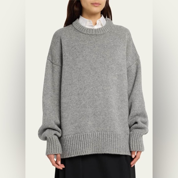 THE ROW Ophelia wool and cashmere sweater size:XL - Picture 2 of 9